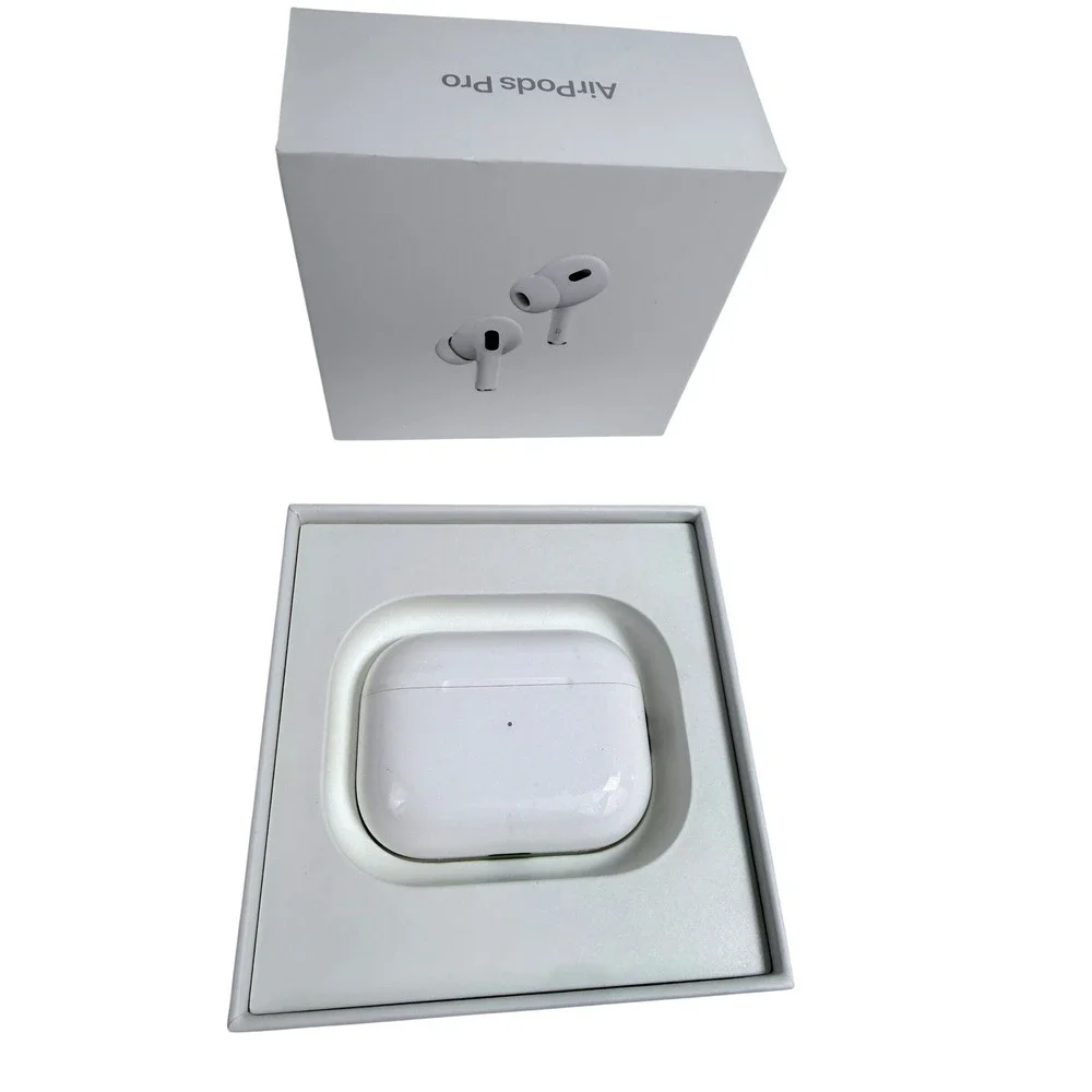 Apple AirPods Pro 2nd Gen Wireless Earbuds Complete White MQD83AM/A A2698 WORKS